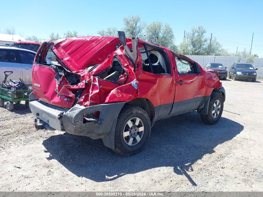 2009 Nissan Xterra Off Road VIN: 5N1AN08WX9C511267 Lot: 39508210
