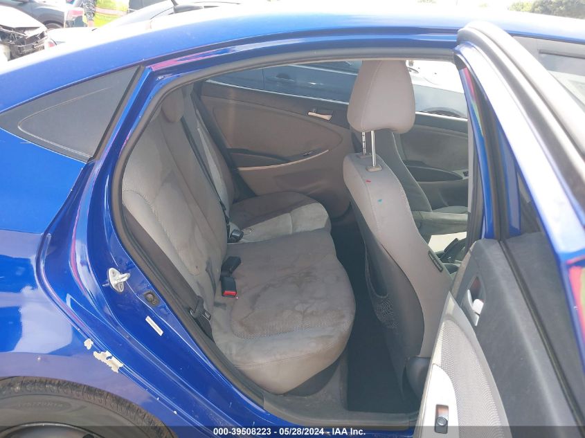 2013 Hyundai Accent Gls VIN: KMHCT4AE1DU410385 Lot: 39508223