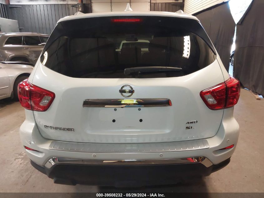 2020 Nissan Pathfinder Sl 4Wd VIN: 5N1DR2CM4LC617630 Lot: 39508232