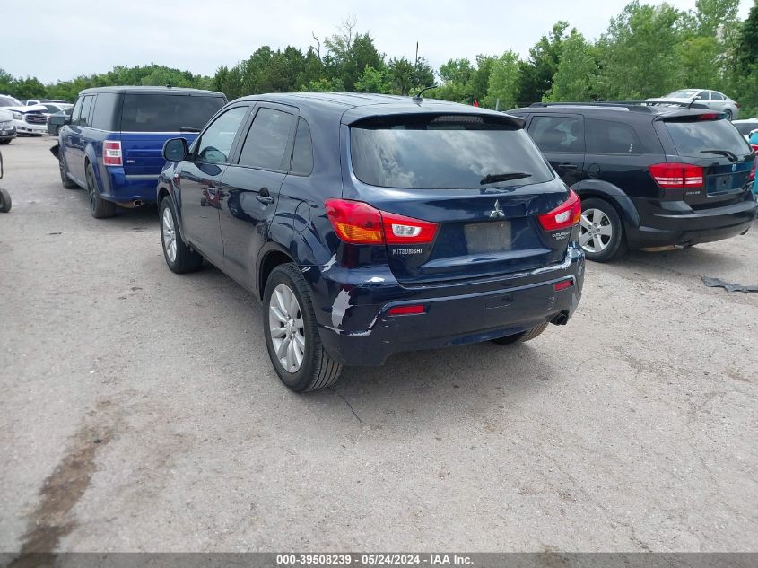 2011 Mitsubishi Outlander Sport Se VIN: JA4AP4AU2BZ012622 Lot: 39508239