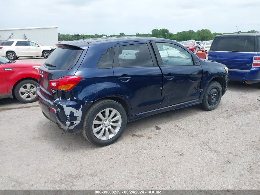 2011 Mitsubishi Outlander Sport Se VIN: JA4AP4AU2BZ012622 Lot: 39508239