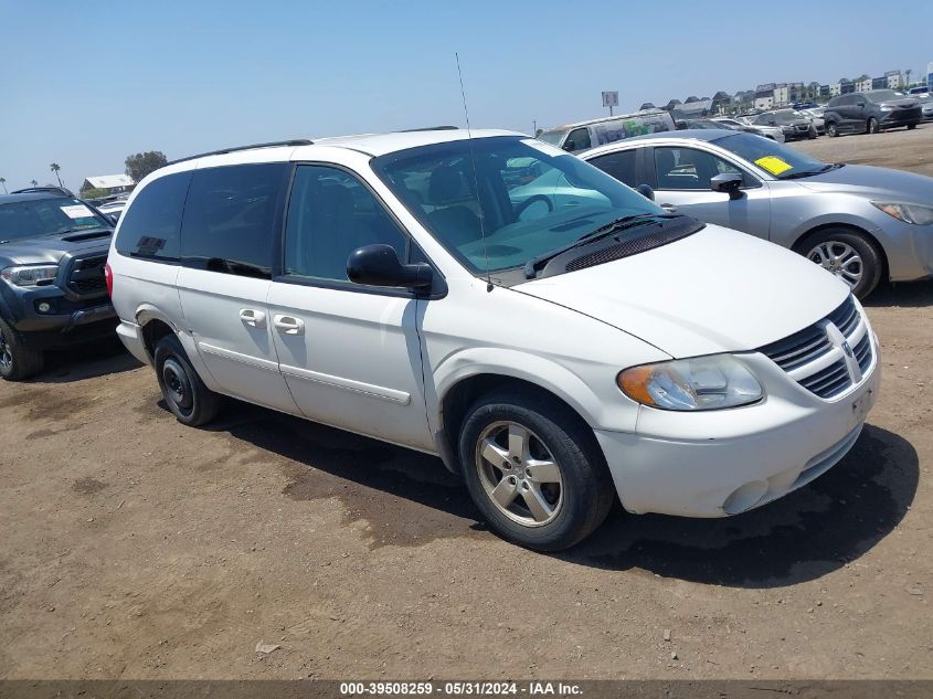 2007 Dodge Grand Caravan Sxt VIN: 2D4GP44L67R119986 Lot: 39508259