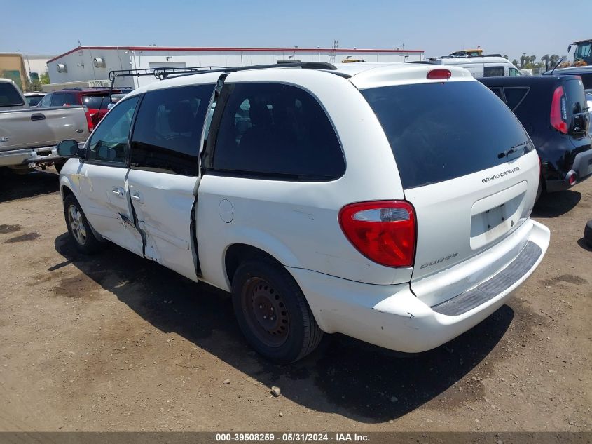 2007 Dodge Grand Caravan Sxt VIN: 2D4GP44L67R119986 Lot: 39508259