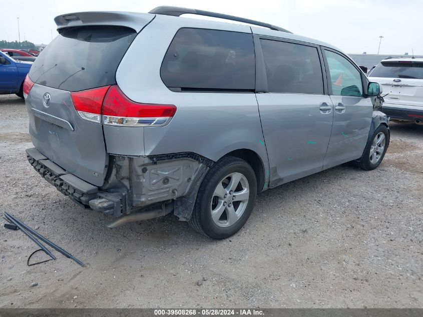 2011 Toyota Sienna Le V6 VIN: 5TDKK3DC5BS116836 Lot: 39508268