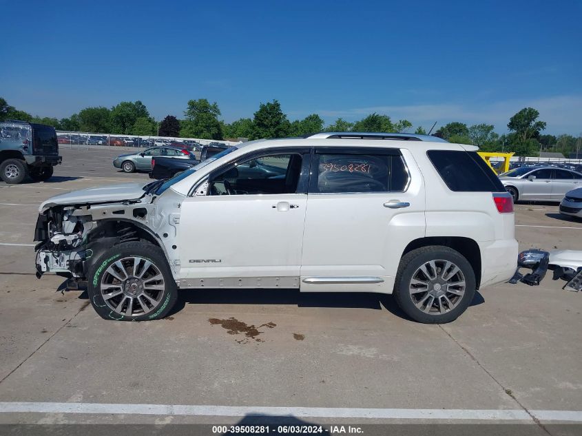 2017 GMC Terrain Denali VIN: 2GKFLVE37H6254748 Lot: 39508281