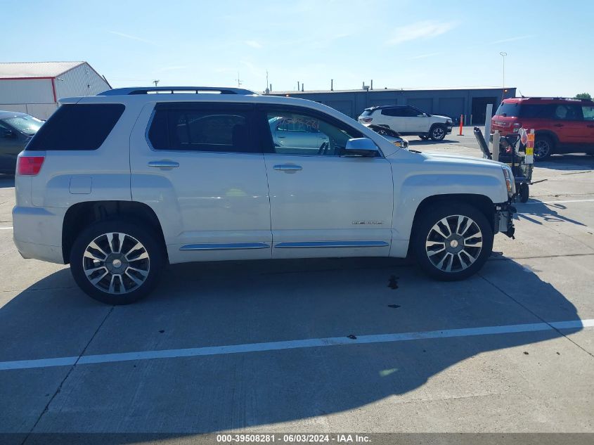 2017 GMC Terrain Denali VIN: 2GKFLVE37H6254748 Lot: 39508281