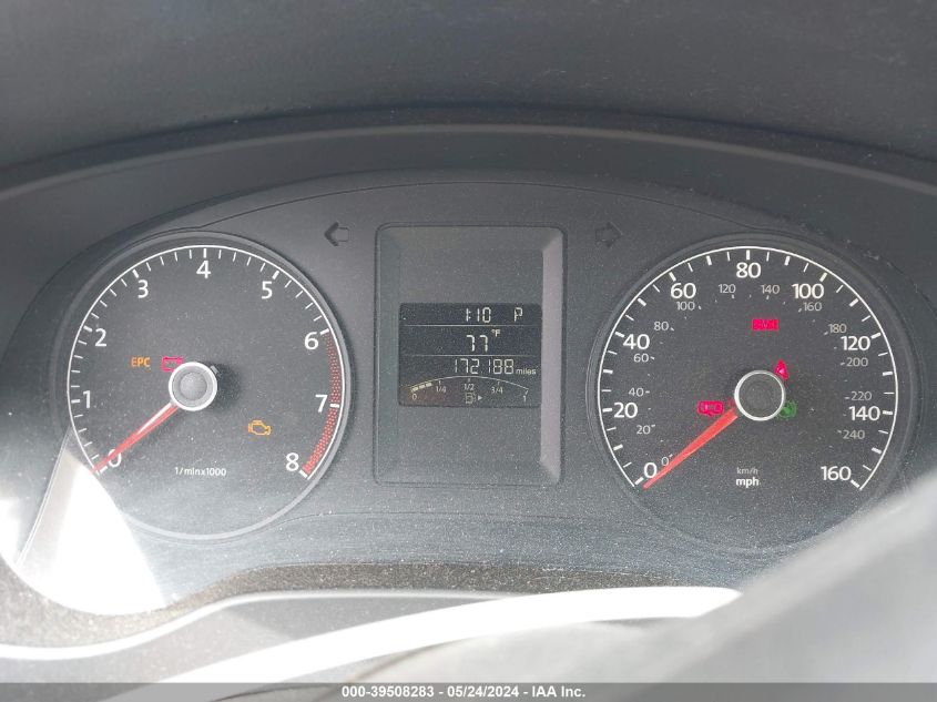 2011 Volkswagen Jetta 2.5L Se VIN: 3VWDZ7AJ2BM354512 Lot: 39508283