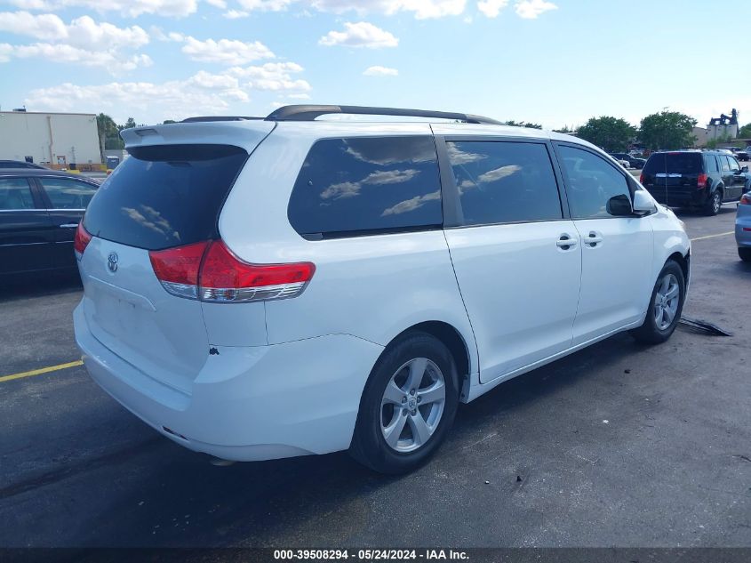 2011 Toyota Sienna Le V6 VIN: 5TDKK3DC0BS086872 Lot: 39508294