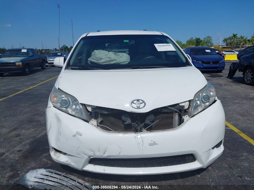 2011 Toyota Sienna Le V6 VIN: 5TDKK3DC0BS086872 Lot: 39508294