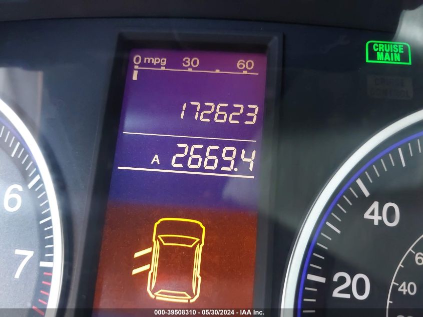 2010 Honda Cr-V Lx VIN: 5J6RE3H38AL002274 Lot: 39508310