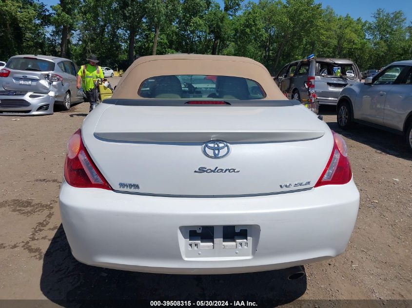 2006 Toyota Camry Solara Sle VIN: 4T1FA38P46U085321 Lot: 39508315