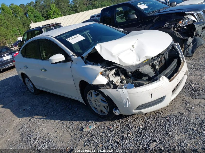 2014 Nissan Sentra Fe+ S/Fe+ Sv/S/Sl/Sr/Sv VIN: 3N1AB7AP6EL640780 Lot: 39508323