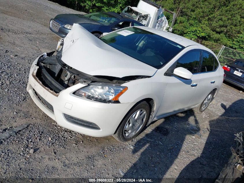 2014 Nissan Sentra Fe+ S/Fe+ Sv/S/Sl/Sr/Sv VIN: 3N1AB7AP6EL640780 Lot: 39508323