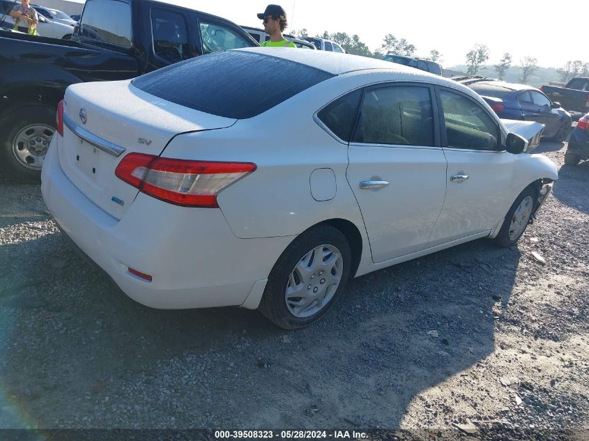 2014 Nissan Sentra Fe+ S/Fe+ Sv/S/Sl/Sr/Sv VIN: 3N1AB7AP6EL640780 Lot: 39508323