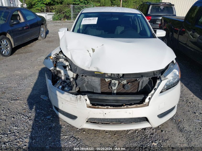 2014 Nissan Sentra Fe+ S/Fe+ Sv/S/Sl/Sr/Sv VIN: 3N1AB7AP6EL640780 Lot: 39508323