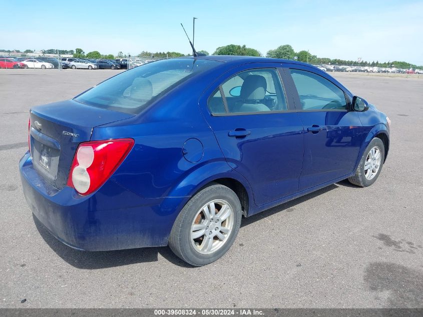 2012 Chevrolet Sonic 2Ls VIN: 1G1JA5SH9C4232362 Lot: 39508324