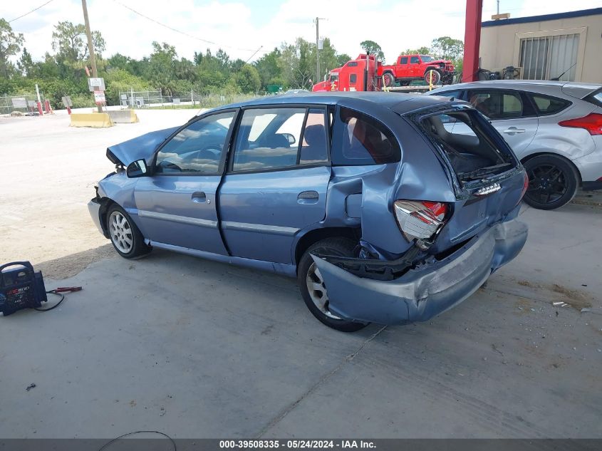 2003 Kia Rio Cinco VIN: KNADC165936145439 Lot: 39508335