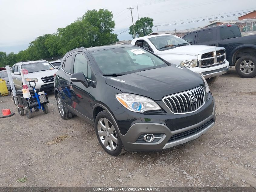 2014 Buick Encore Premium VIN: KL4CJDSB4EB616550 Lot: 39508336