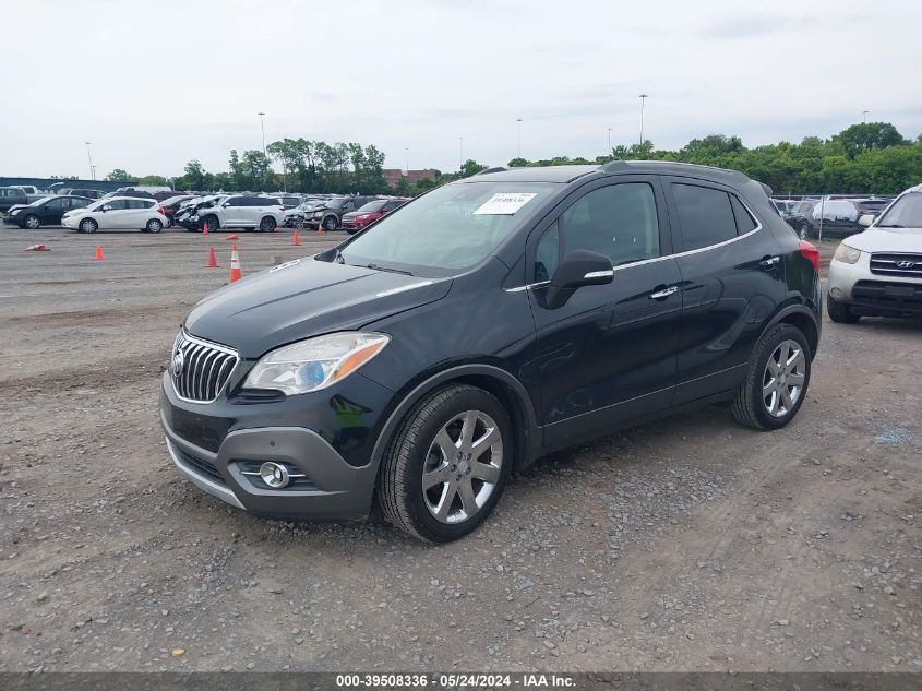 2014 Buick Encore Premium VIN: KL4CJDSB4EB616550 Lot: 39508336