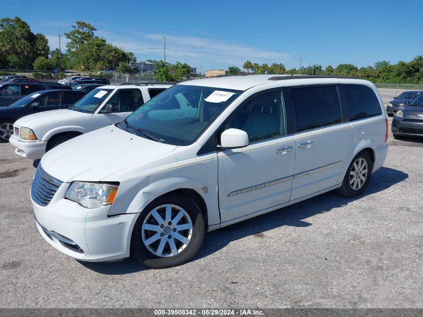 2016 Chrysler Town & Country Touring VIN: 2C4RC1BG5GR291397 Lot: 39508342