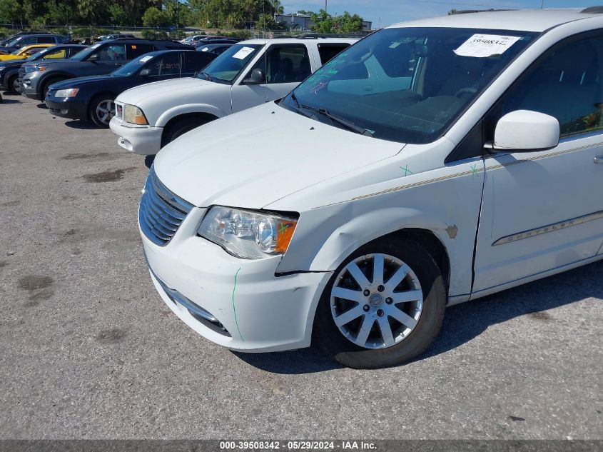 2016 Chrysler Town & Country Touring VIN: 2C4RC1BG5GR291397 Lot: 39508342