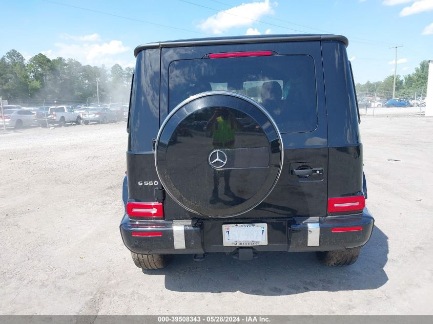 2023 Mercedes-Benz G 550 4Matic VIN: W1NYC6BJ8PX465543 Lot: 39508343