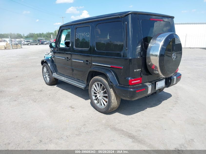 2023 Mercedes-Benz G 550 4Matic VIN: W1NYC6BJ8PX465543 Lot: 39508343