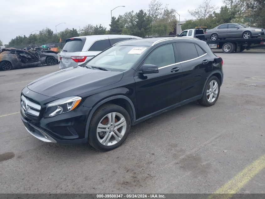 2015 Mercedes-Benz Gla 250 4Matic VIN: WDCTG4GB0FJ177569 Lot: 39508347