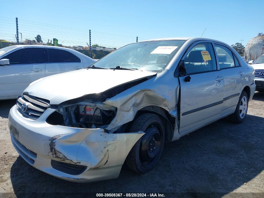 2004 Toyota Corolla Ce VIN: 1NXBR32E44Z313510 Lot: 39508367