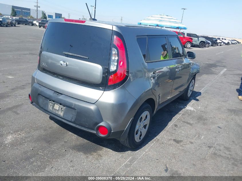 2014 Kia Soul VIN: KNDJN2A29E7066787 Lot: 39508370