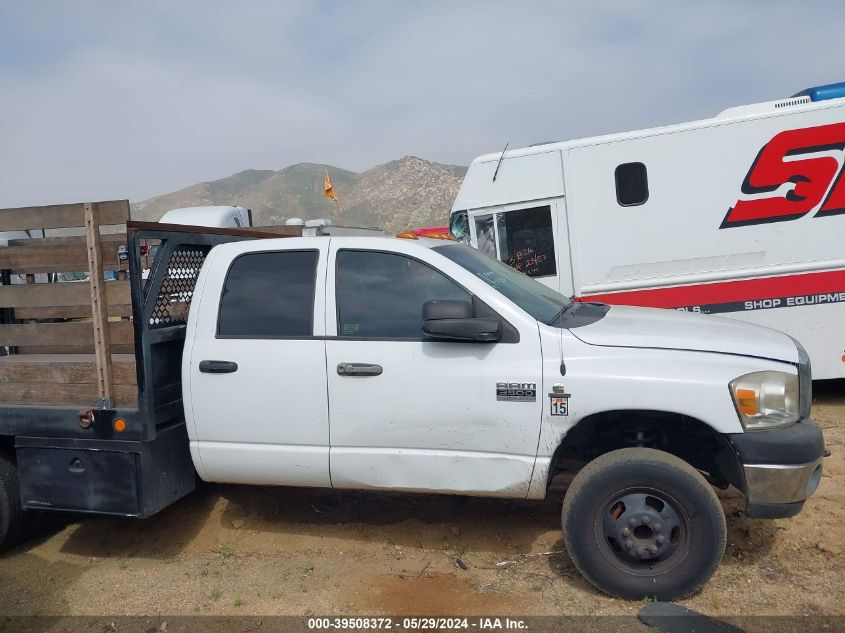 2007 Dodge Ram 3500 Hd Chassis St/Slt/Laramie VIN: 3D6WG48A97G831622 Lot: 39508372