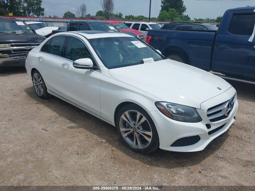 2018 Mercedes-Benz C 300 VIN: 55SWF4JB9JU240276 Lot: 39508378