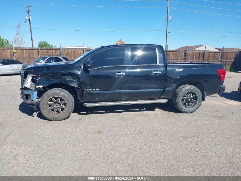 2017 Nissan Titan Sv VIN: 1N6AA1E56HN562850 Lot: 39508389