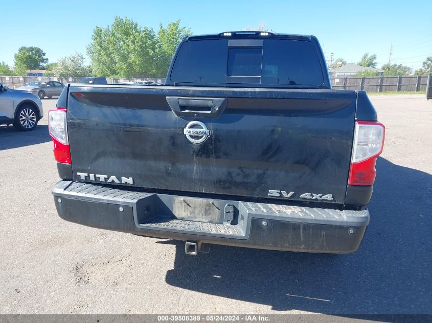 2017 Nissan Titan Sv VIN: 1N6AA1E56HN562850 Lot: 39508389