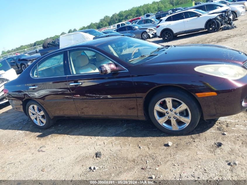 2005 Lexus Es 330 VIN: JTHBA30G355139049 Lot: 39508391