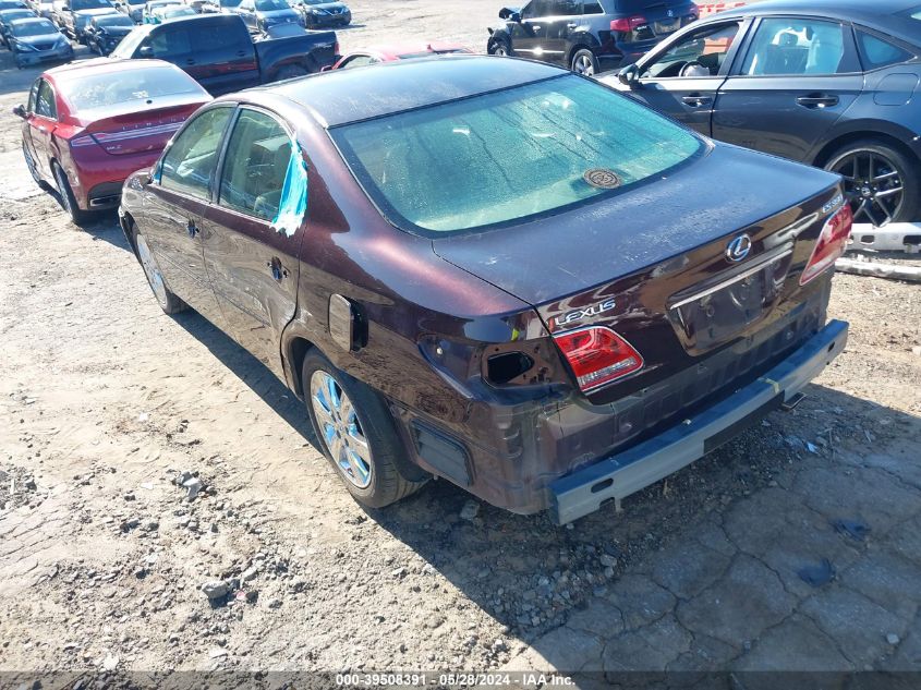 2005 Lexus Es 330 VIN: JTHBA30G355139049 Lot: 39508391