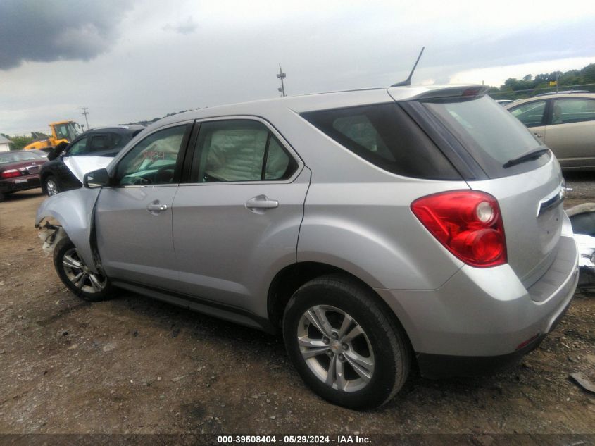 2013 Chevrolet Equinox Ls VIN: 2GNALBEK6D6362324 Lot: 39508404