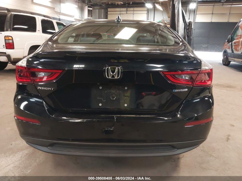 2019 Honda Insight Lx VIN: 19XZE4F17KE009045 Lot: 39508405