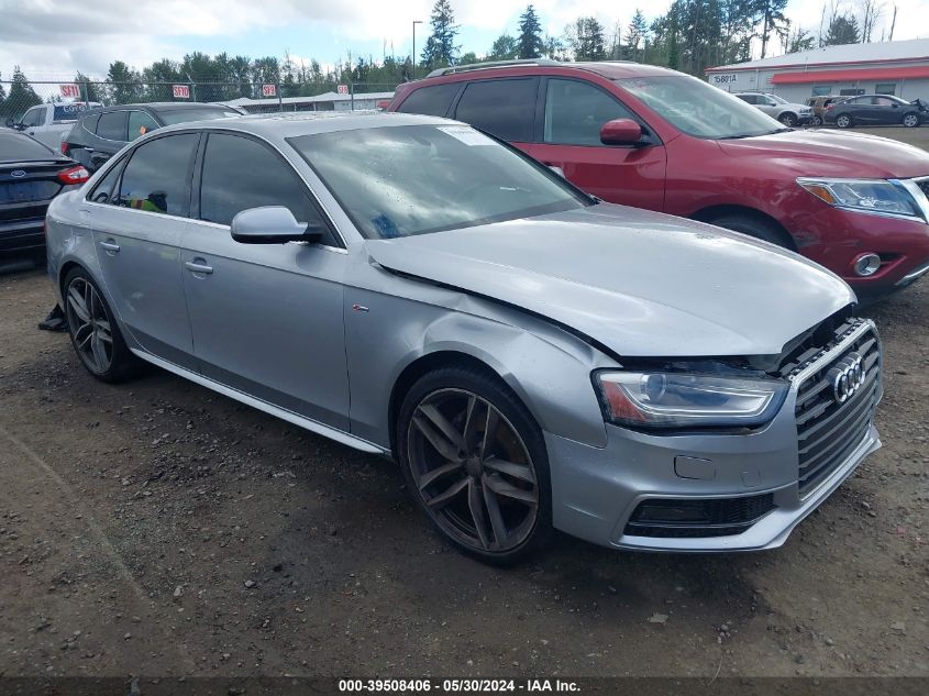 2015 Audi A4 2.0T Premium VIN: WAUBFAFL2FN039518 Lot: 39508406