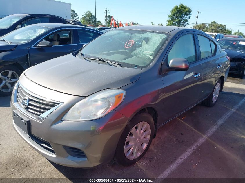 2013 Nissan Versa 1.6 Sv VIN: 3N1CN7AP7DL852201 Lot: 39508407