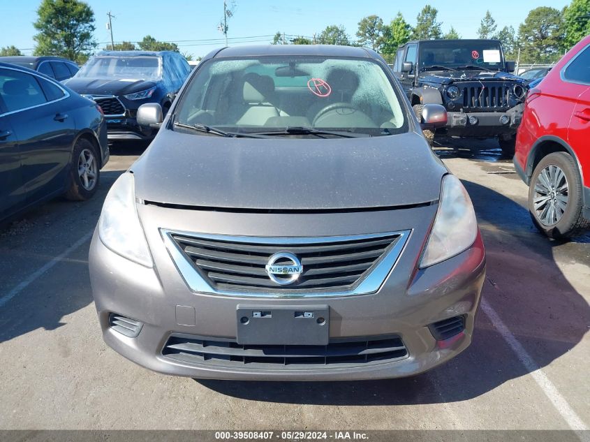 2013 Nissan Versa 1.6 Sv VIN: 3N1CN7AP7DL852201 Lot: 39508407