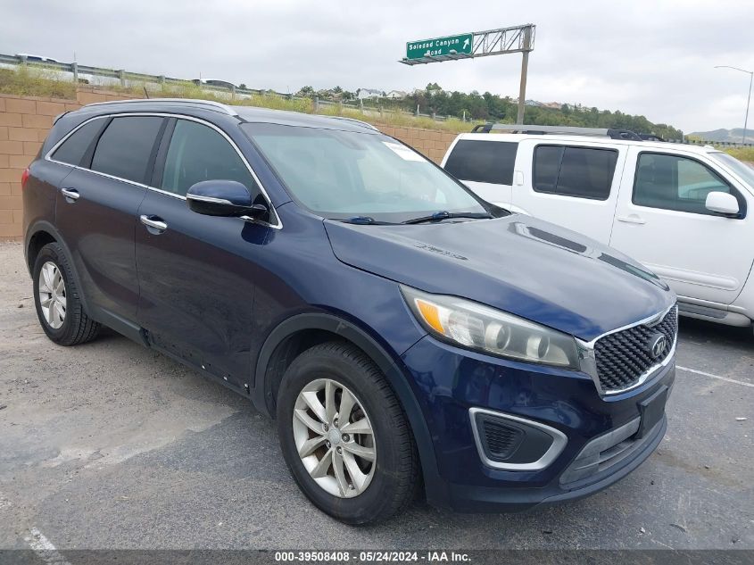 2016 Kia Sorento 2.4L Lx VIN: 5XYPG4A3XGG133797 Lot: 39508408