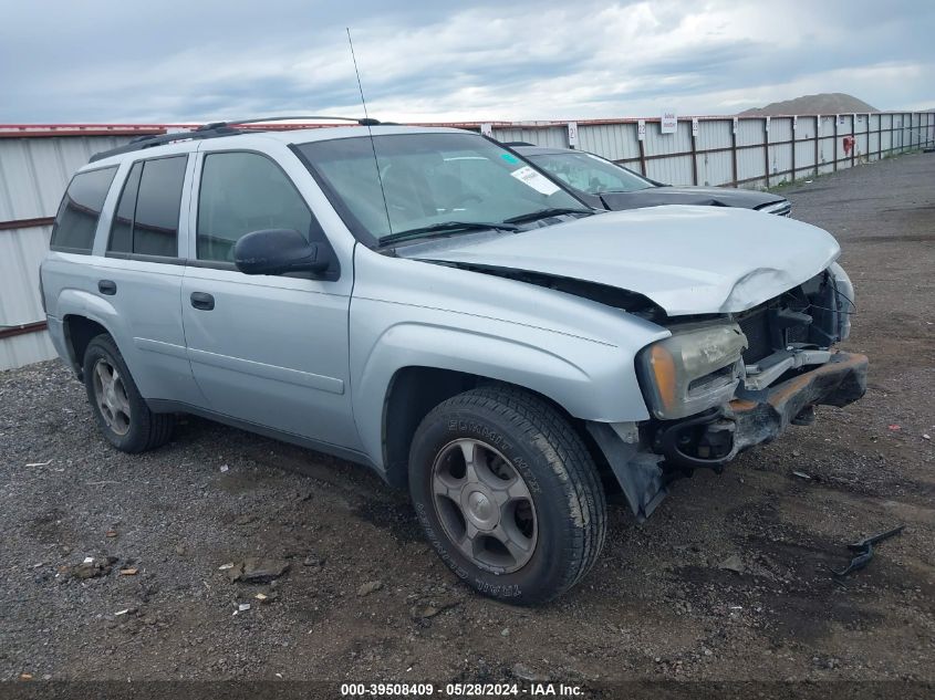 2007 Chevrolet Trailblazer Ls/Lt VIN: 1GNDT13S272235162 Lot: 39508409