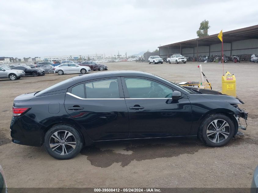 2021 Nissan Sentra Sv Xtronic Cvt VIN: 3N1AB8CVXMY274342 Lot: 39508412