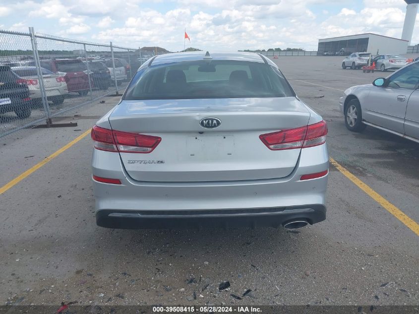 2019 Kia Optima Lx VIN: 5XXGT4L31KG292813 Lot: 39342286