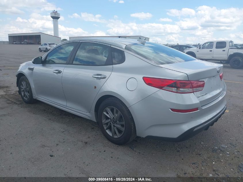 2019 Kia Optima Lx VIN: 5XXGT4L31KG292813 Lot: 39342286