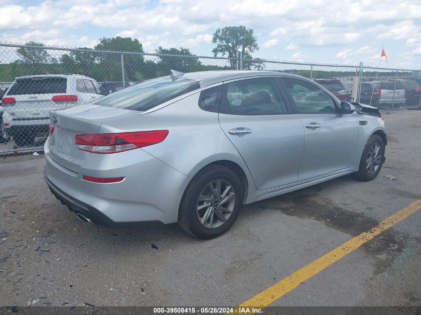 2019 Kia Optima Lx VIN: 5XXGT4L31KG292813 Lot: 39342286