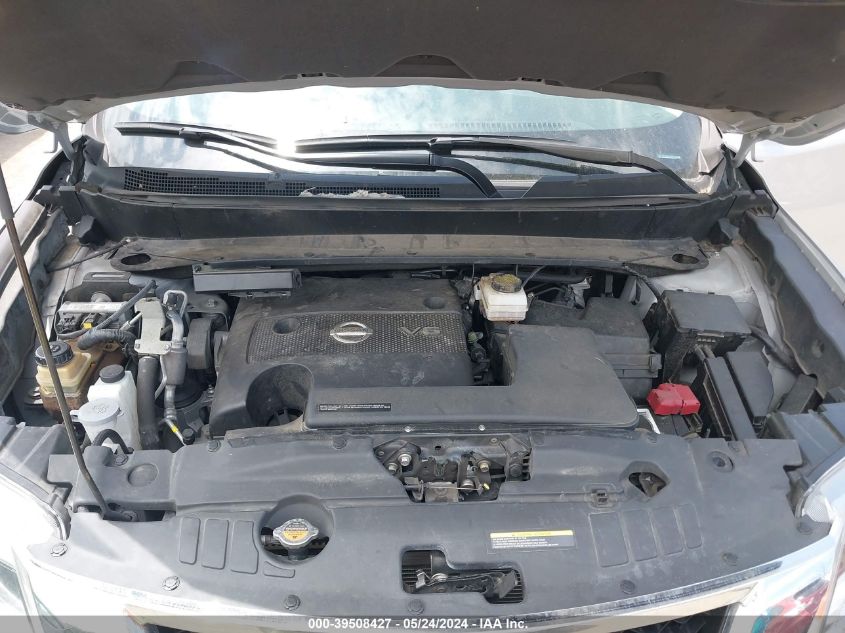 2015 Nissan Pathfinder Sl VIN: 5N1AR2MN4FC685148 Lot: 39508427