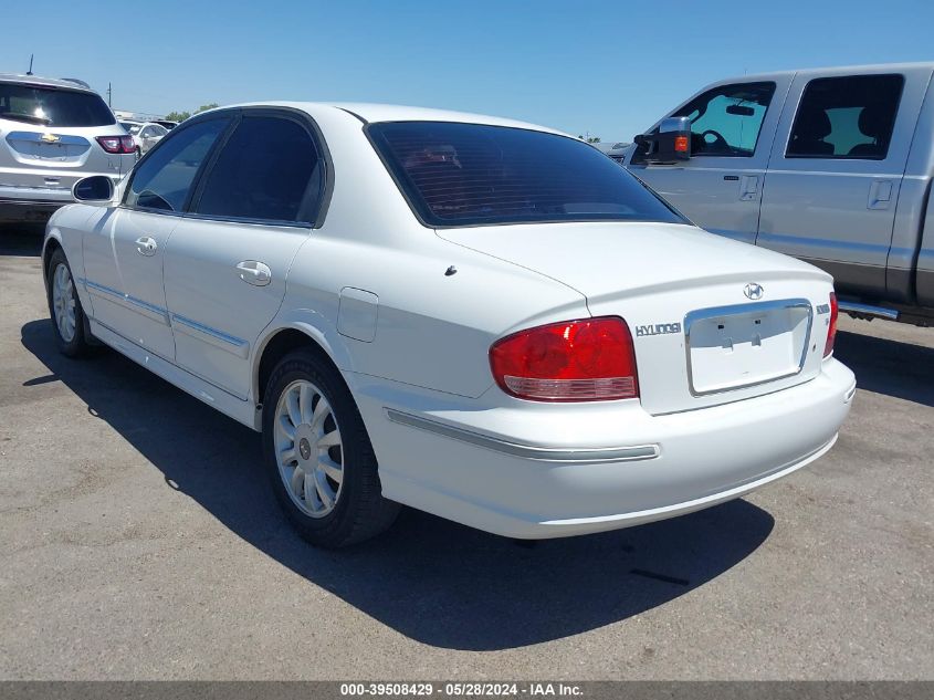 2003 Hyundai Sonata Gls/Lx VIN: KMHWF35H23A863899 Lot: 39508429