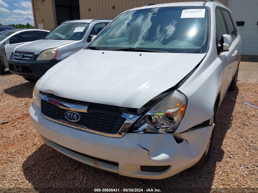 2012 Kia Sedona Lx VIN: KNDMG4C7XC6476299 Lot: 39508431